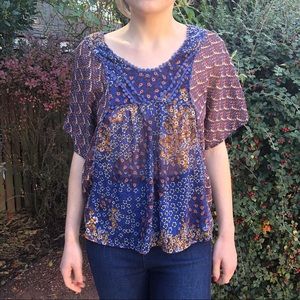 Xhilaration | Drapey boho top